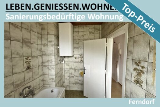 SANIERUNGSBEDÜRFTIGE WOHNUNG ZUM TOPPREIS 3VHZU1d2In91sOJF5aim4j
