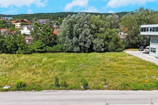 Betriebsbaugrund im Ortszentrum Pressbaum/Tullnerbach nach Norden