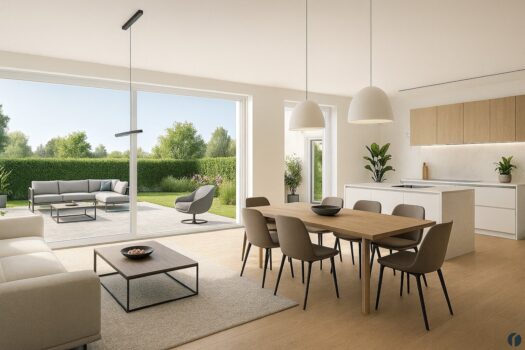 Einrichtungsbeispiel Wohnraum