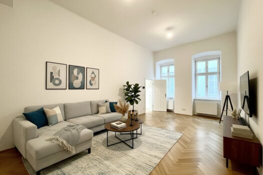 Wunderschön sanierte Altbauwohnung am Getreidemarkt | 1-Zimmer + Kabinett | getrennte Küche 48hLMbYC9LHCYPHW0KpbDc