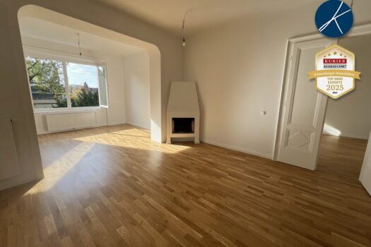 Beste Lage U4 Hietzing: ERSTBEZUG nach erstklassiger Generalsanierung! *Traumhafte Altbau-Wohnung mit 2 Balkonen* Wohnsalon, Parkett, 42 m²