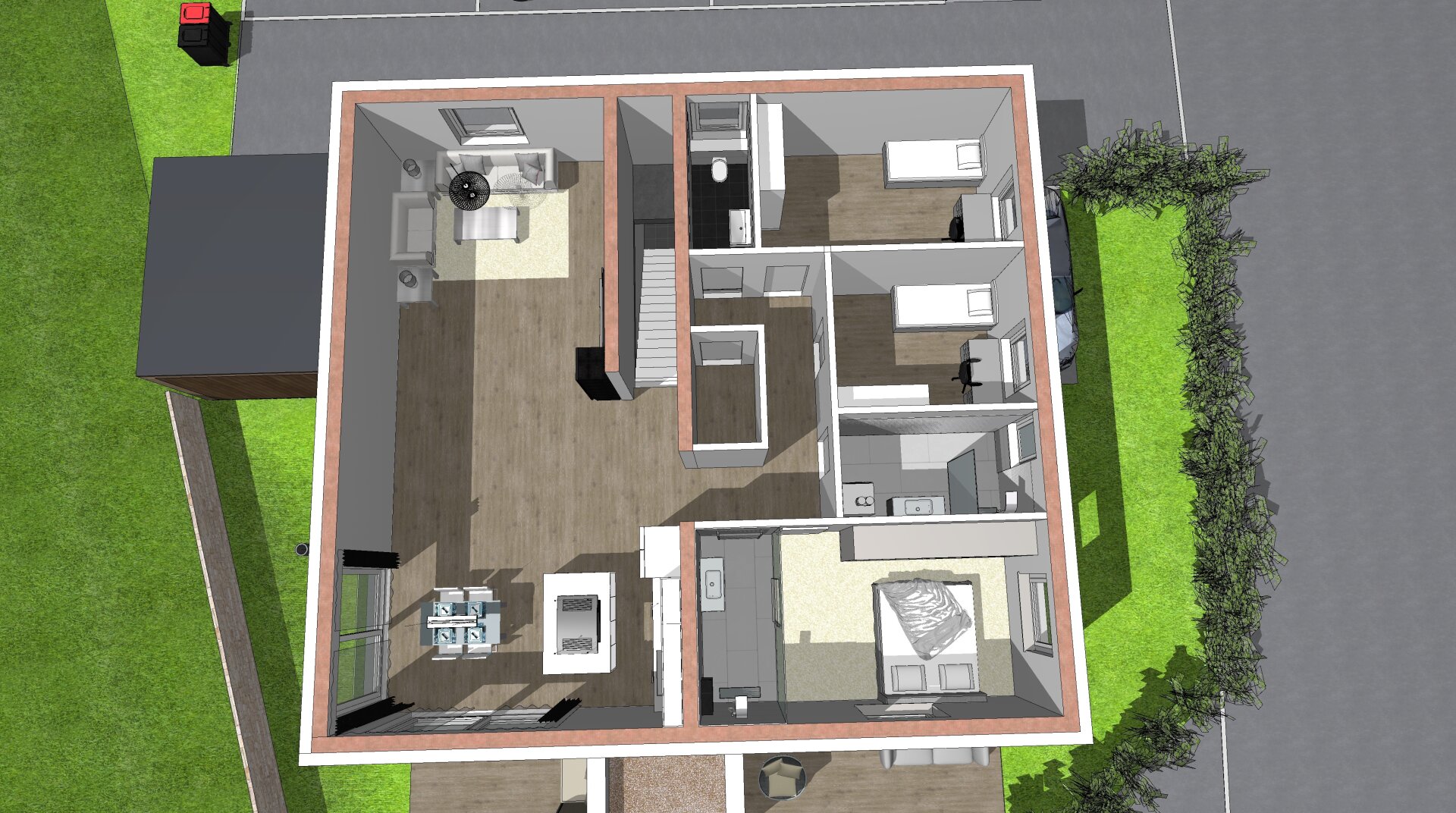 3D Grundriss Top 6