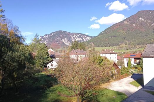 Kleine Wohnung in Payerbach - 45m² zum Entspannen, inkl. Loggia & Stellplatz! Ausblick Loggia