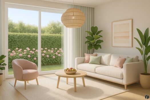 Einrichtungsbeispiel Wohnraum