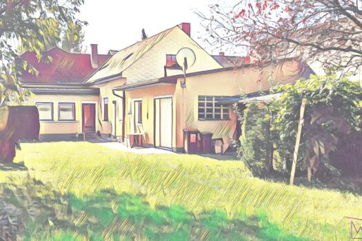 Einfamilienhaus auf Grundstück 1.