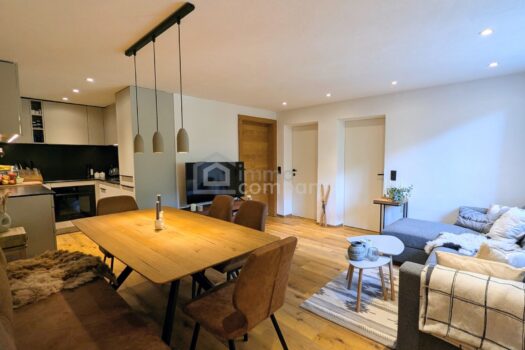 Moderne 3-Zimmer-Wohnung mit Garten und Terrasse in Vandans – inkl. Parkplatz! Wohnbereich