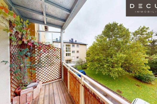 GROSSARTIGE FÜNFZIMMERWOHNUNG MIT SÜDBALKON gartenseitiger Balkon