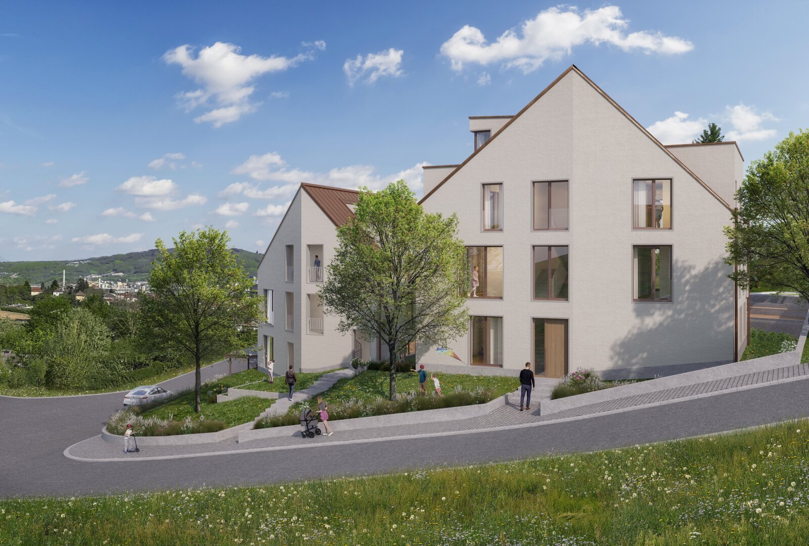 Visualisierung Ostansicht