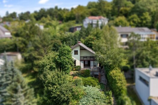 Bestlage Langenzersdorf: Unverbaubarer Fernblick! Unmittelbare Wien-Nähe! Grundstück von oben