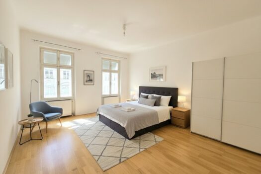 Helle 3-Zimmer-Wohnung in Währing – Toplage - optimale Aufteilung Gestaltungsmöglichkeit Schlafzimmer (Ki generiert)