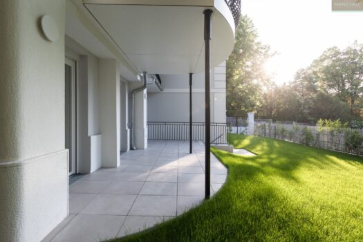 Wunderschöne Stilaltbau-Gartenwohnung in Bestlage von Döbling Garten und Terrasse