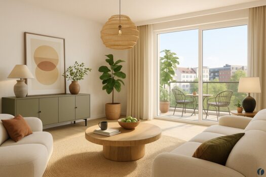 Einrichtungsbeispiel - Wohnzimmer