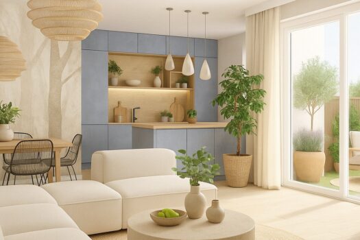 Einrichtungsbeispiel - Wohnzimmer