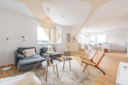 Beispielfoto Wohn-/Essbereich - Mustermöblierung