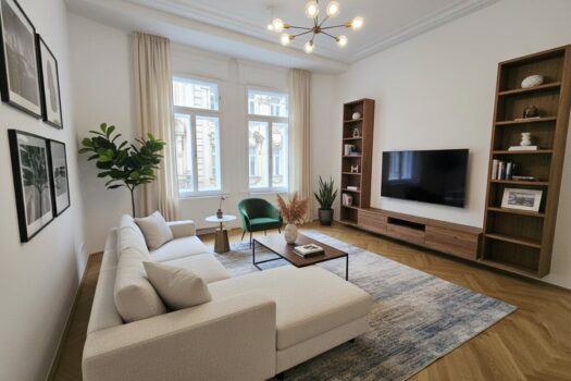 Stilvolle 146 m² Altbauwohnung mit 4 Zimmer + Wohnküche - Fischgrätparkett & Balkon in Bestlage 6jmTYLoer0vBdBKLk3EtKK