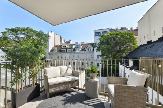 Stil trifft Wohlfühlambiente - Das Stadthaus Miller - Ruhige Hofwohnung mit Balkon - Exzellente Lage Nahe Mariahilfer Str. & Westbahnhof 77LQzz59vQnWaQoFBYQPjB