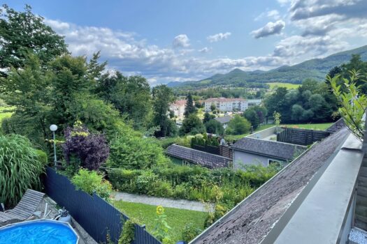 Blick von der Terrasse