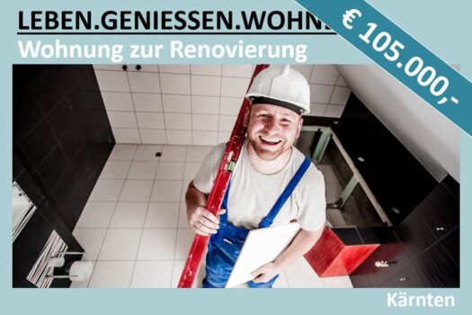 WOHNUNG ZUR RENOVIERUNG UM € 105.000,- 7cxpY4b1dybhoirYmIj5s9