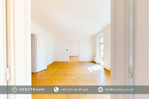 Altbaujuwel mit 117 m² & Balkon – Helle Wohnung mit Weitblick über Wien - PROVISIONSFREI YRabuIE2B8CfkeVCnPf7v