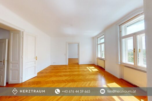 Stilvolle Erkerwohnung mit Fernsicht – 124 m² Altbau im 19. Bezirk – PROVISIONSFREI dbNVxlof0EMDT71LOZw7d