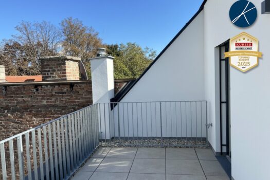 U6 Erlaaer Straße: Ihr Traum-Reihenhaus als Erstbezug mit Garten und Dachterrasse Dach-Terrasse mit Blick nach Osten