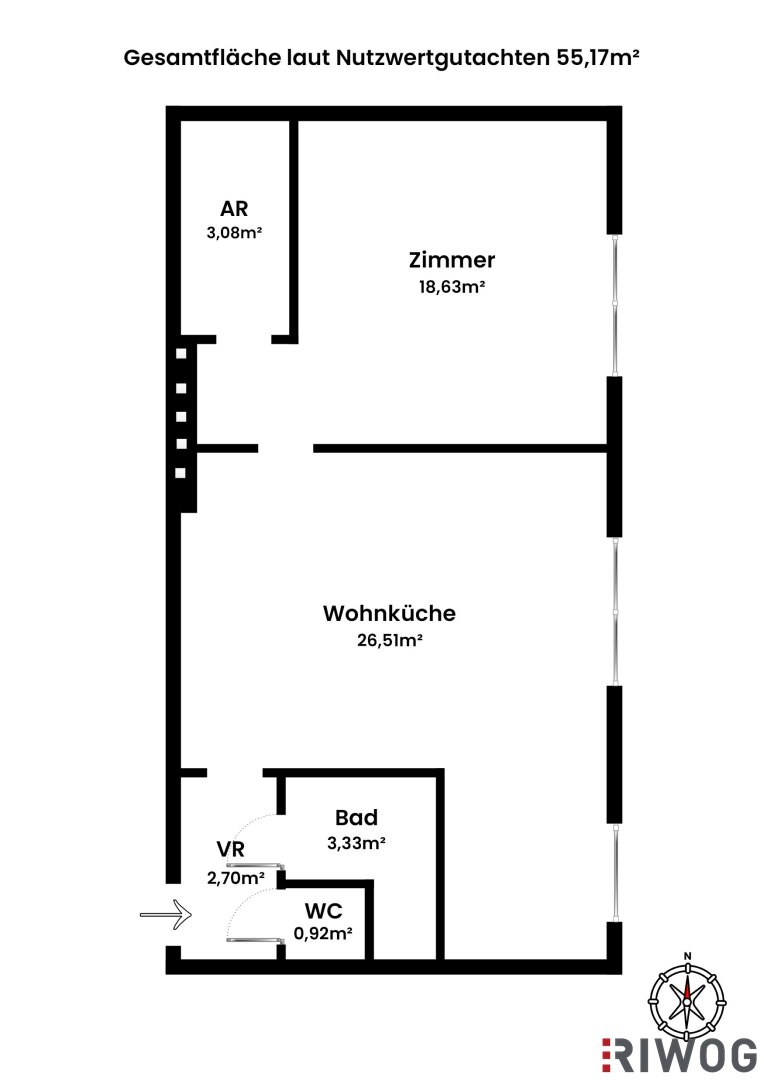 Plan Gerichtsgasse 8