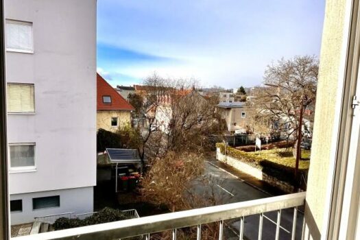 Ausblick  vom Wohnzimmer