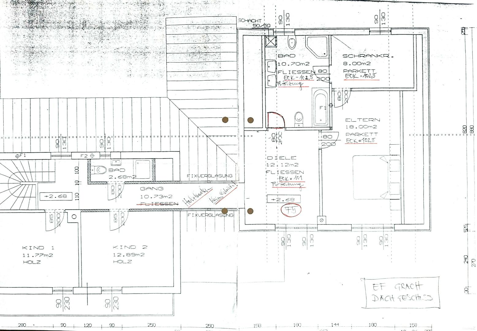 Grundriss Obergeschoss