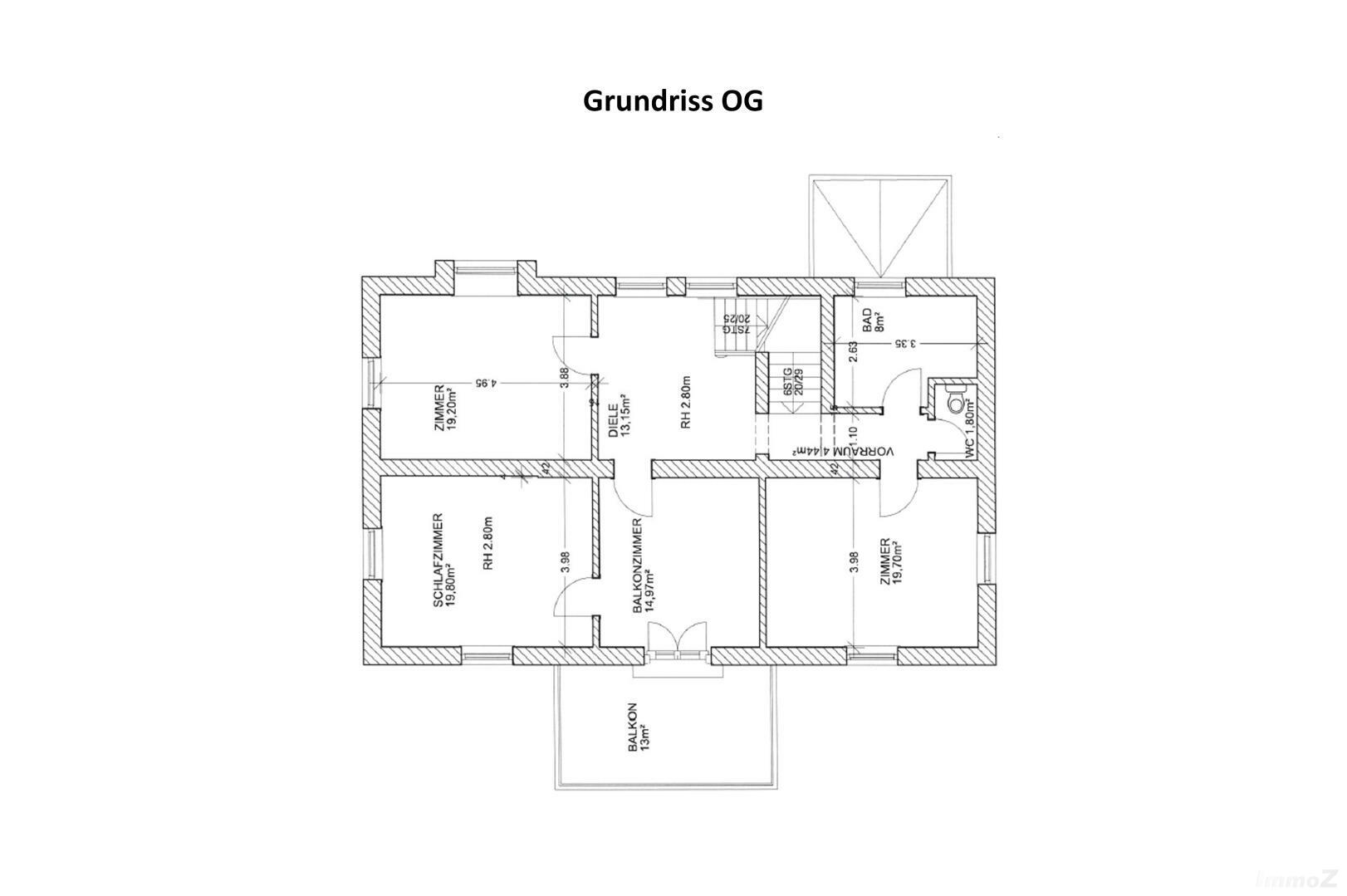 Grundriss OG