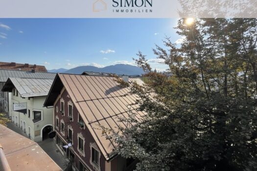 Attraktive 2-Zimmer-Wohnung mit großzügigem Balkon im Herzen Saalfeldens Ausblick