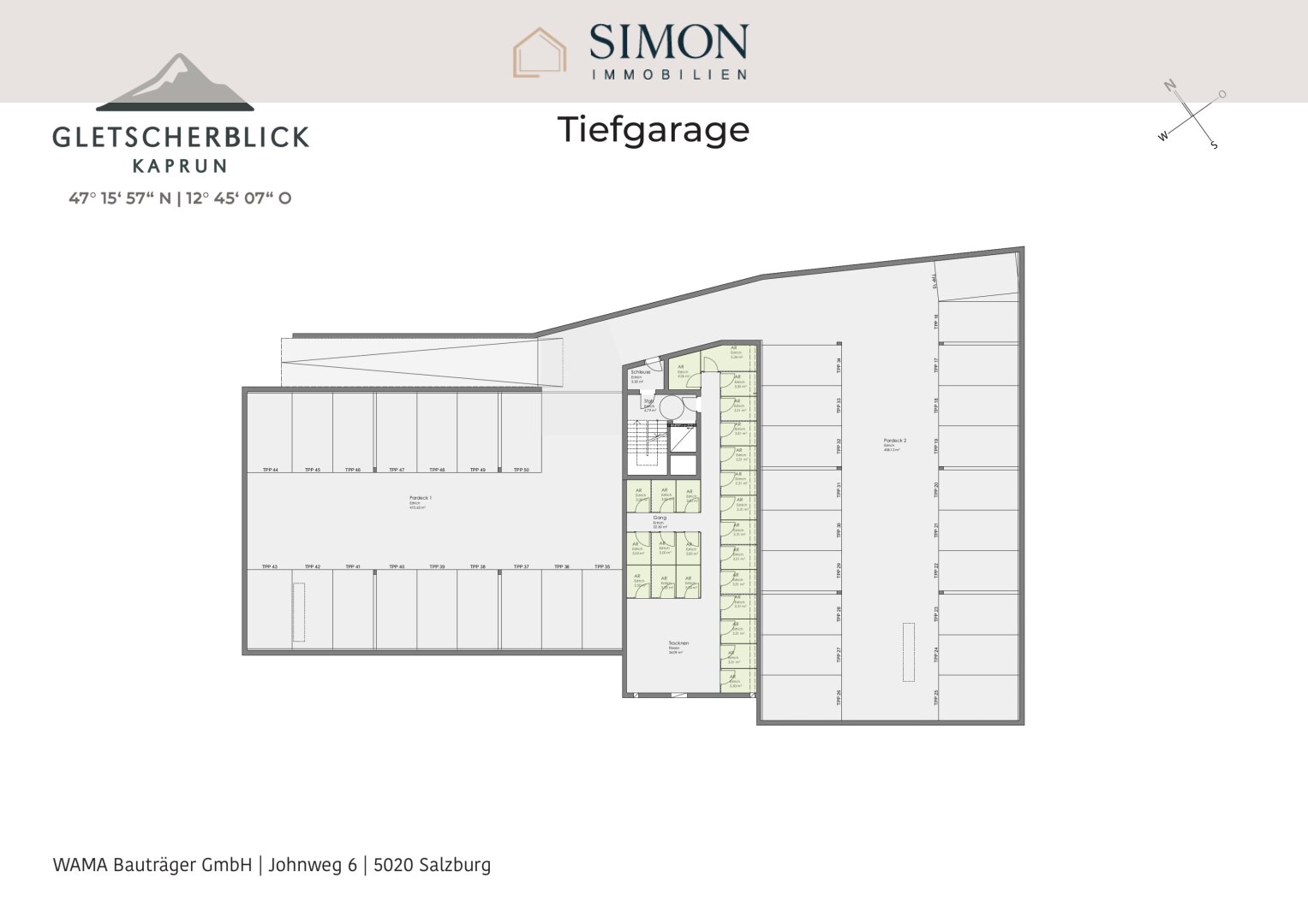 Grundriss Kellergeschoß
