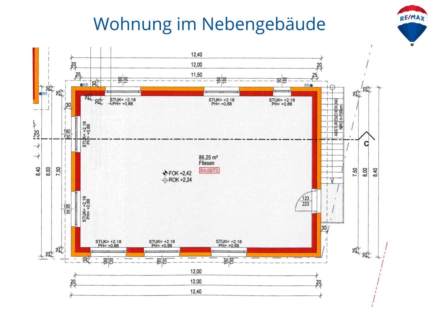 Wohnung im Nebengebäude