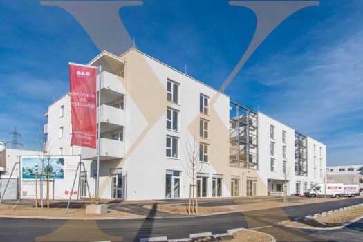 Neubau Büro-, Praxis- oder Geschäftsflächen mit flexiblen Ausbaumöglichkeiten an der Salzburger Straße zu vermieten! Außenansicht II