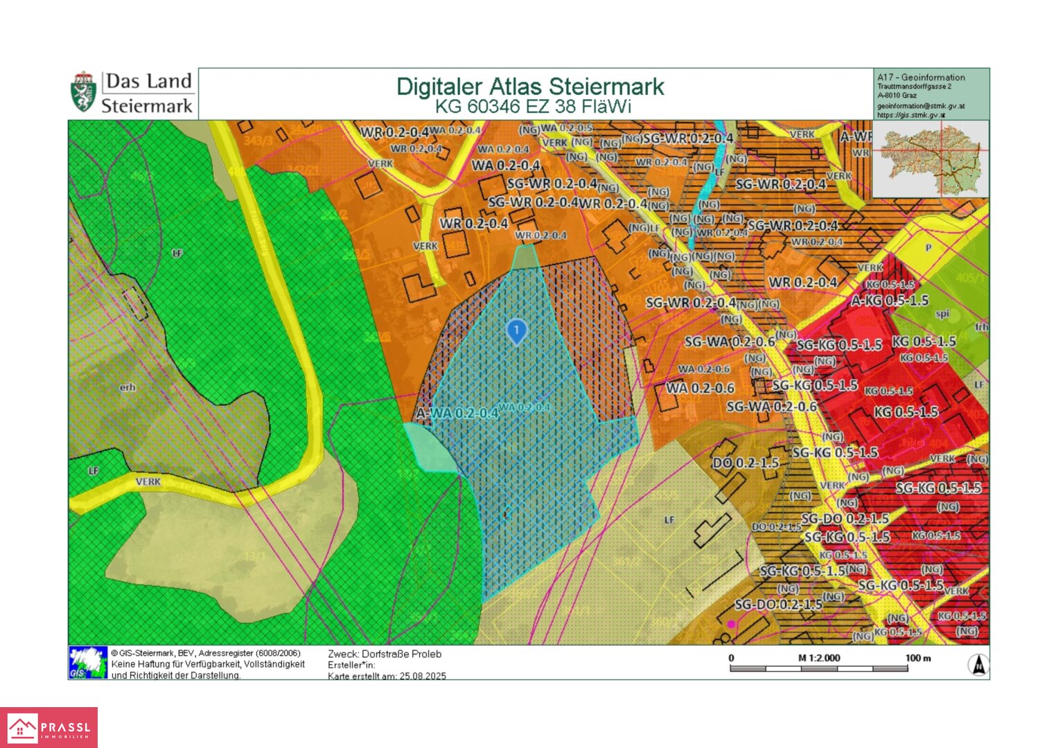 Flächenwidmungsplan GIS