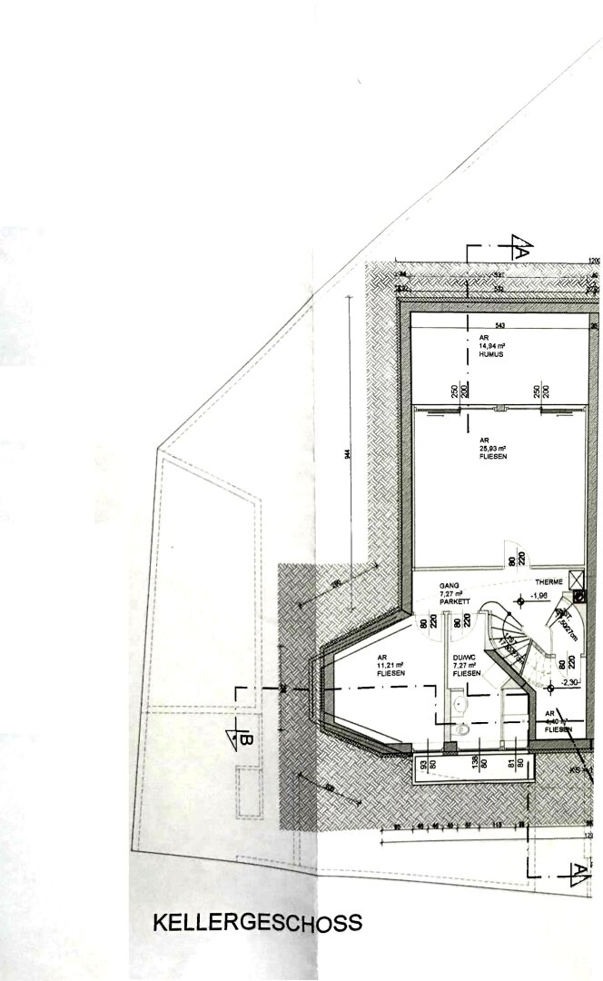 Plan - Kellergeschoss