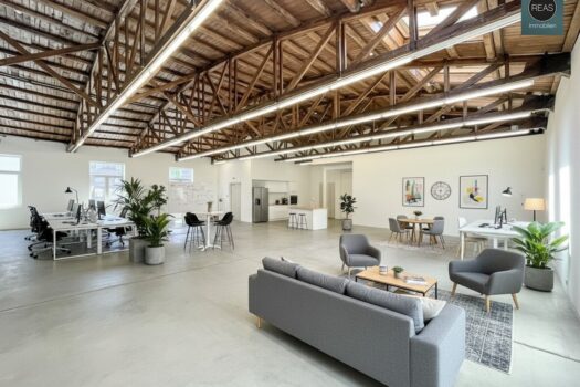 Einzigartiges Loft in der Brotfabrik Wien mit riesiger Terrasse! Stellplatz verfügbar! 59pvwbADNwLjk54iQI2kY7