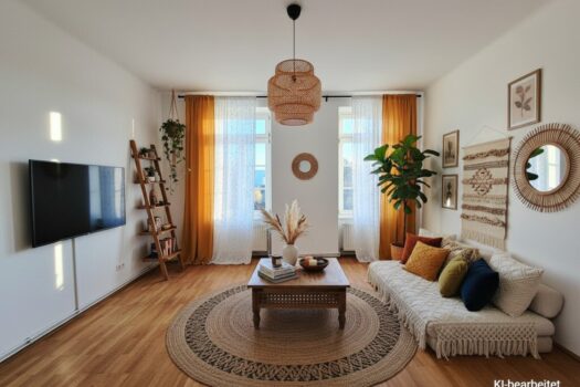 70 m² Wohnung im 2. OG mit Lift – 3 Zimmer – Sofortbezug! Wohnzimmer