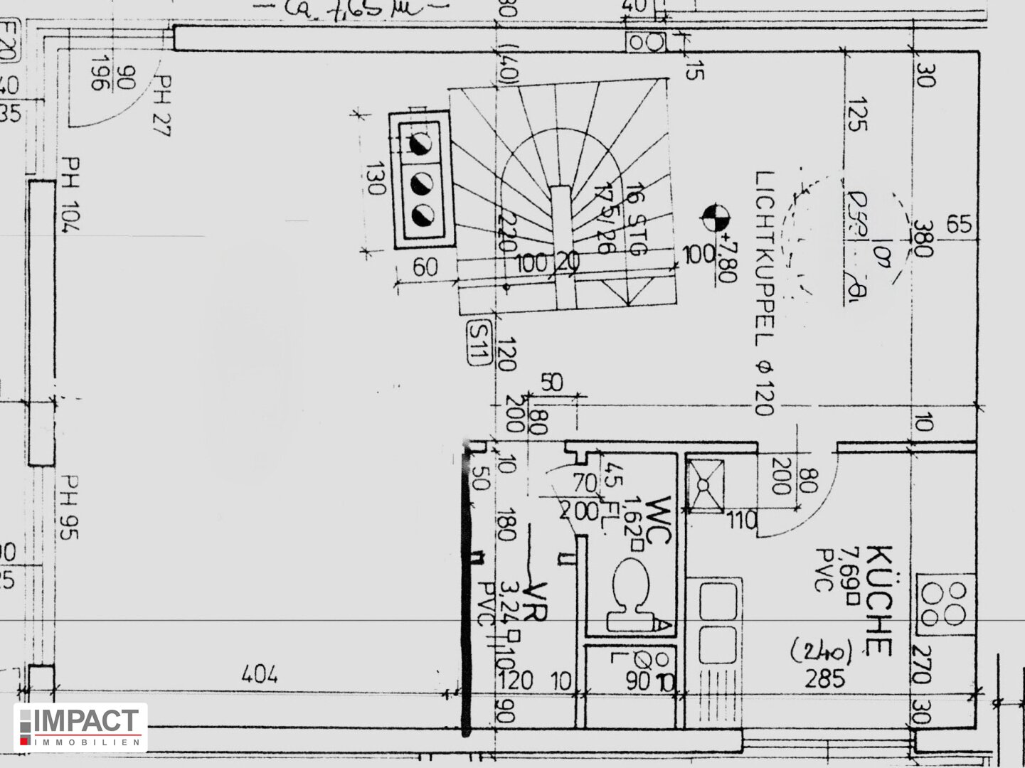 Grundriss Obere Ebene