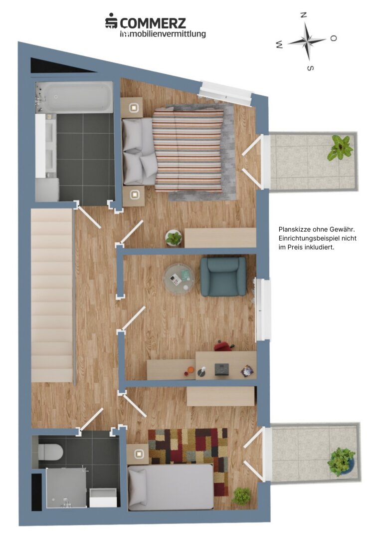 Plan Top 4 Dachgeschoss