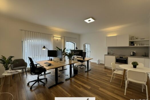 KI generierte Einrichtung im Büro-Stil