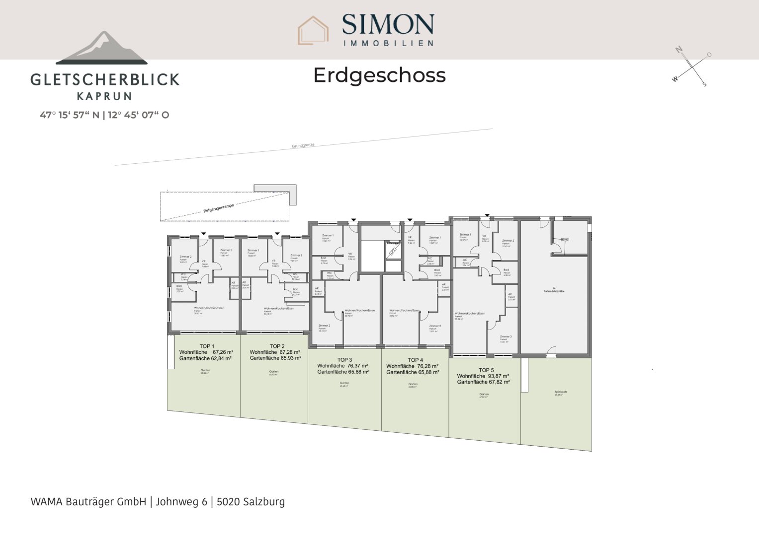 Grundriss Erdgeschoss