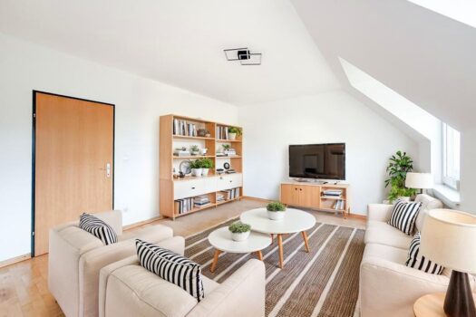 Einrichtungsbeispiel - Wohnzimmer