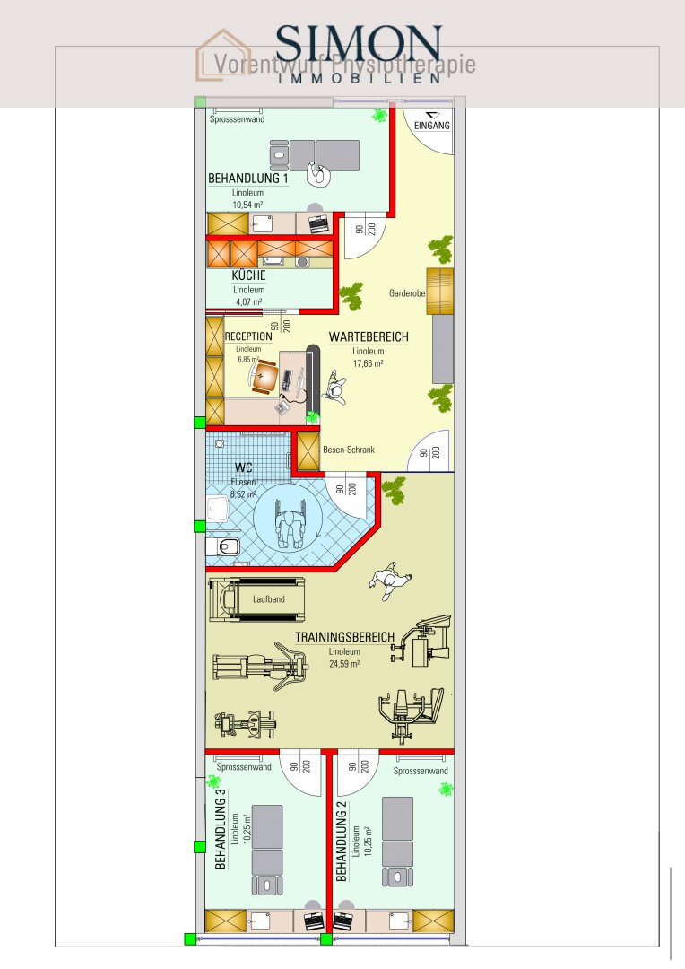Büro/Lager Vorentwurf 100qm
