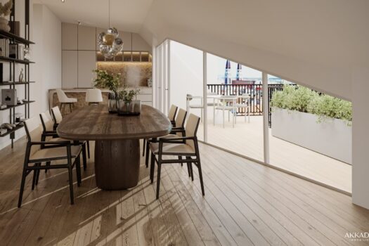 Modernes Dachgeschoss mit flexibler Raumaufteilung und Terrasse 4lgtkB8mcO9LNiC0MFQxIb