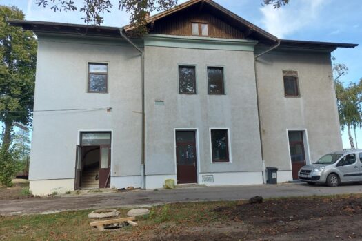 Südansicht des Hauses