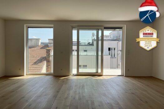 Wohnküche, Parkett, 45 m²