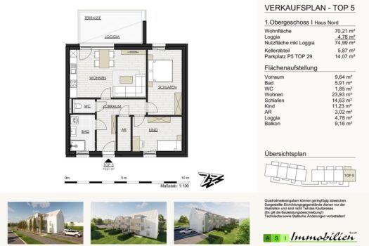 GRÜNE ALLEE GALLNEUKIRCHEN - 2 und 3-Zimmer Wohnungen, 55-70m² NEUBAU ERSTBEZUG 5XtTgI0v2Onne4ImdPKT05