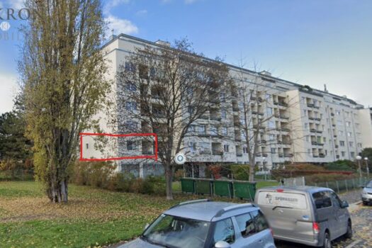 Das Haus straßenseitig