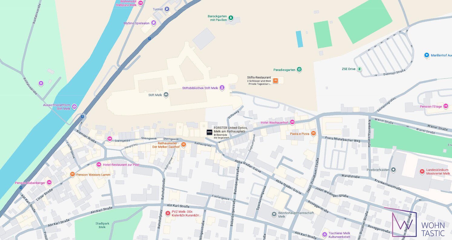 Umgebung (Quelle: Google Maps).