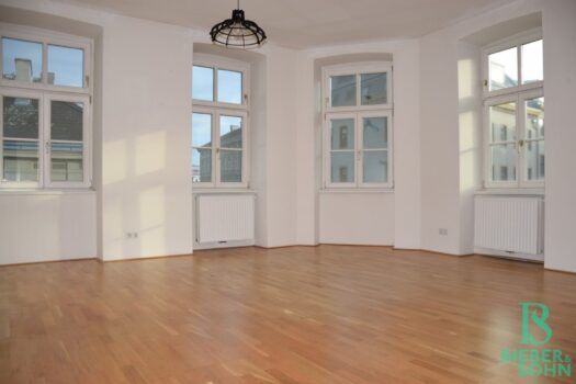 Top sanierte, sonnige Altbauwohnung Nähe Kutschkermarkt Wohnraum/Erker